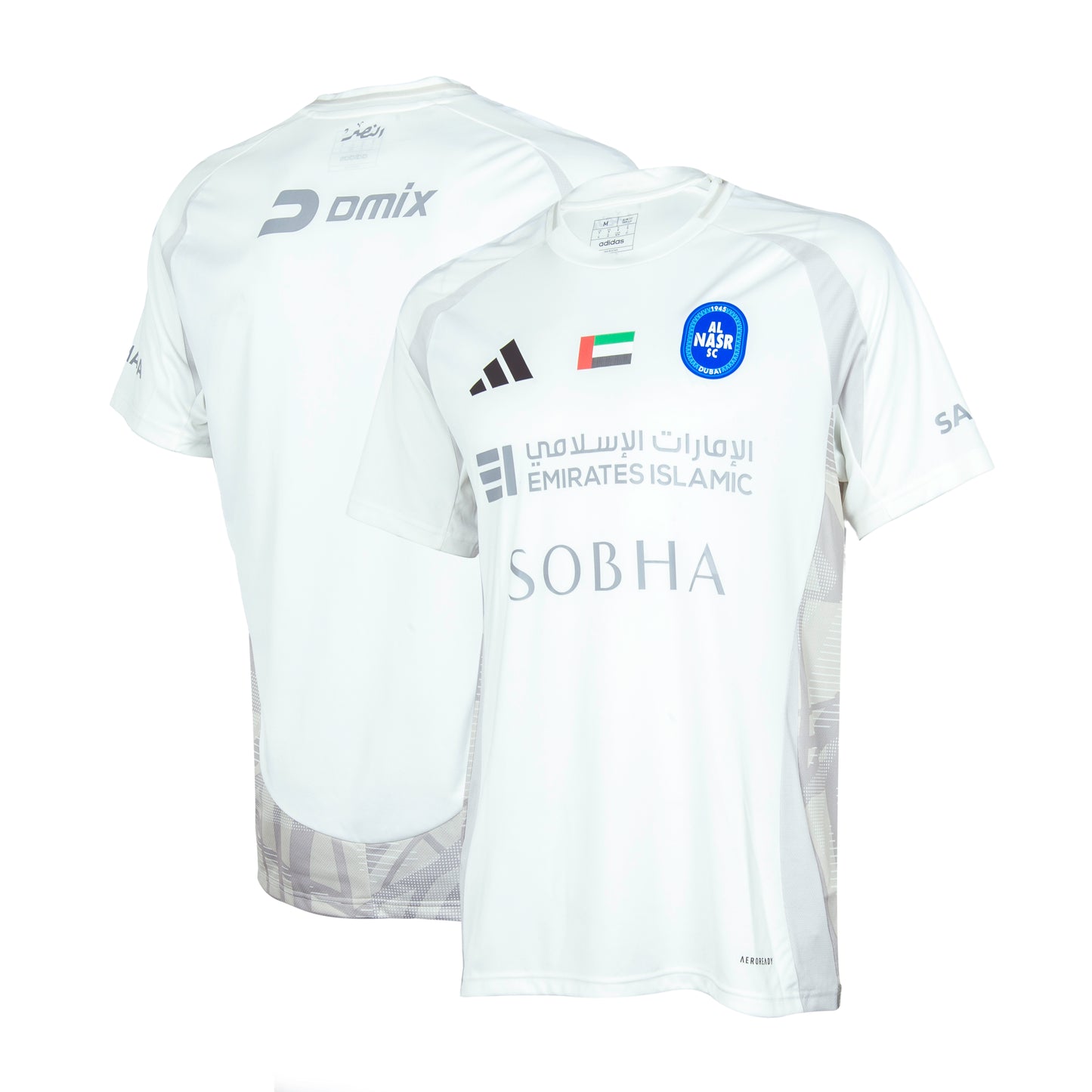 Al Nasr FC Jersey White Adidas Adult 2024-2025
