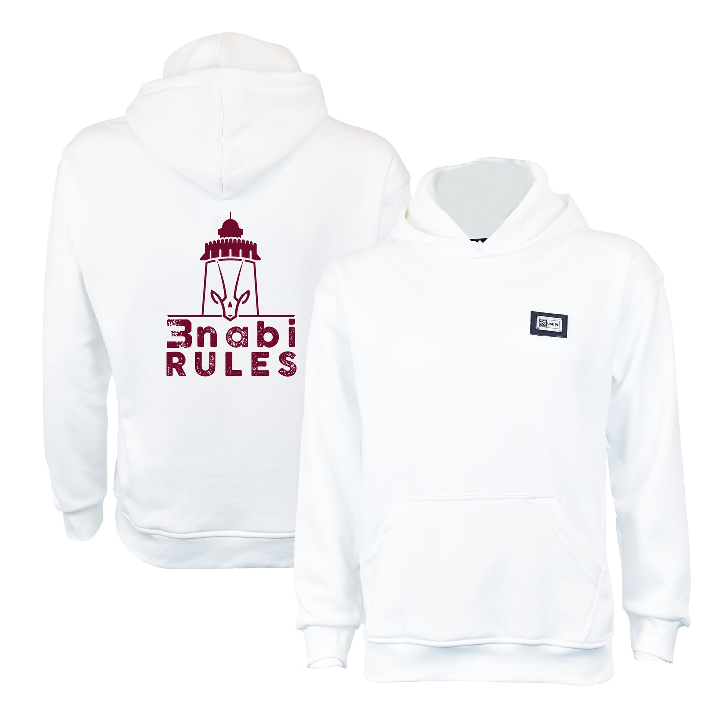 Al Wahda FC Hoodie White 2023-2024