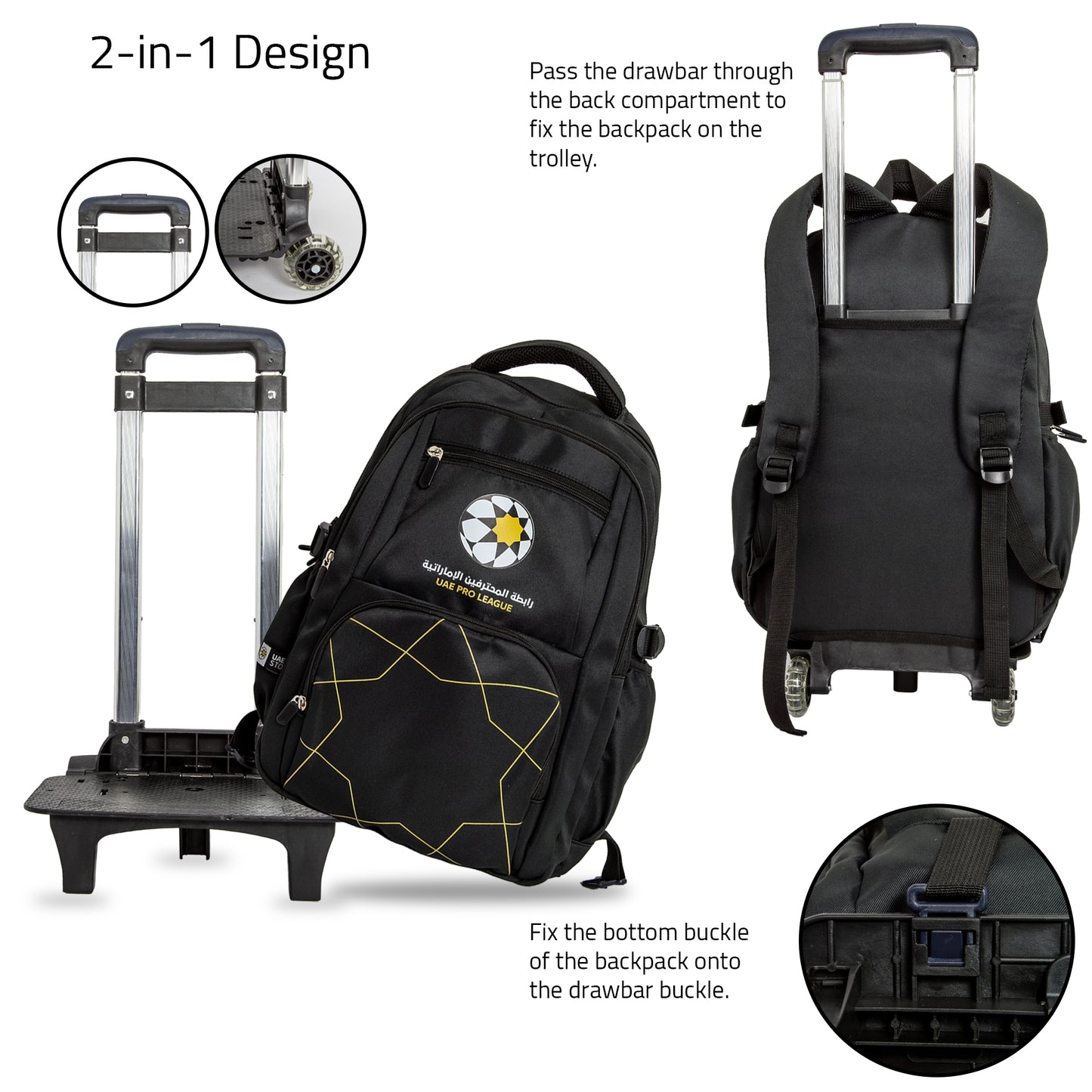 School Bag with Accessories Bani Yas FC