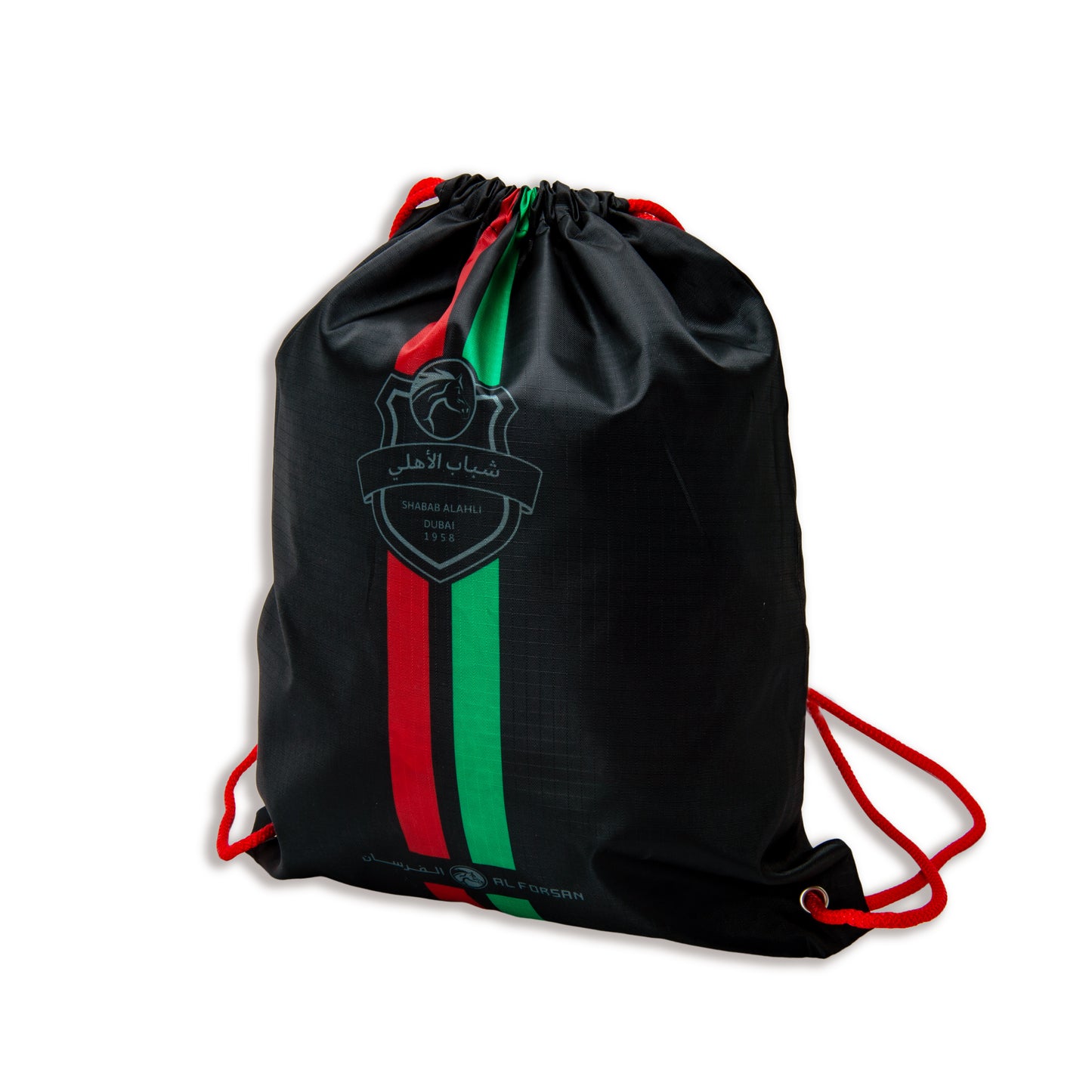 Shabab Al Ahli FC - Fursan Football Bag Black