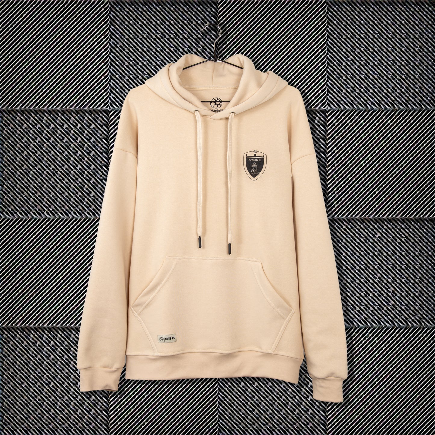 Al Wahda FC Hoodie Kids Beige