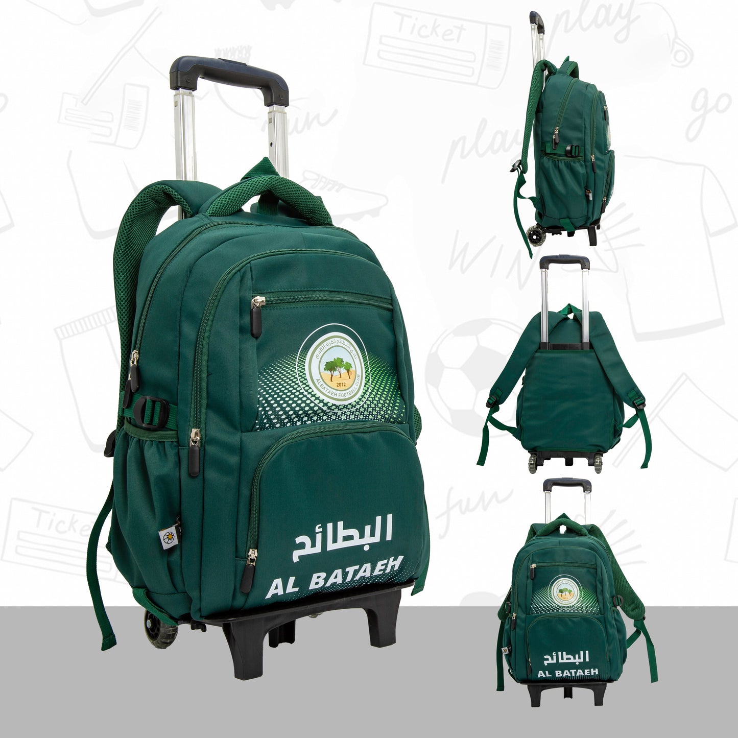 School Bag with Accessories Al Bataeh FC