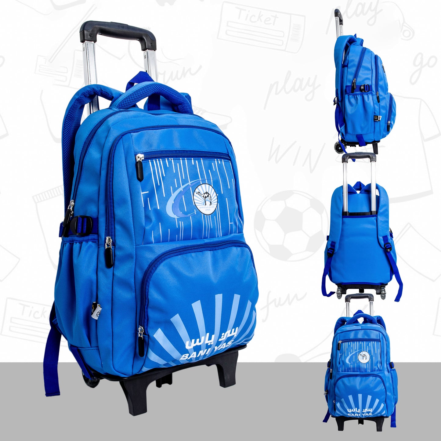 School Bag with Accessories Bani Yas FC