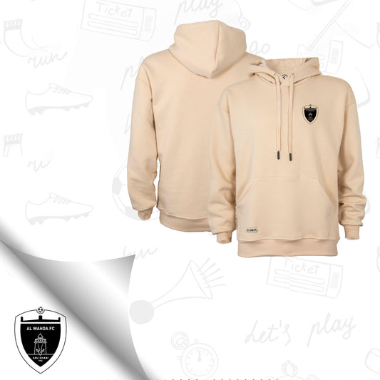 Al Wahda FC Hoodie Kids Beige