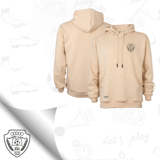 Al Wasl FC Hoodie Kids Beige