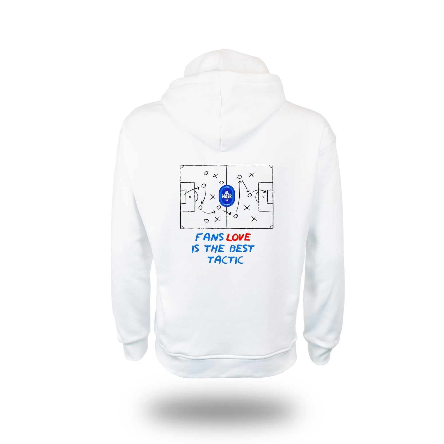 Al Nasr FC Hoodie White