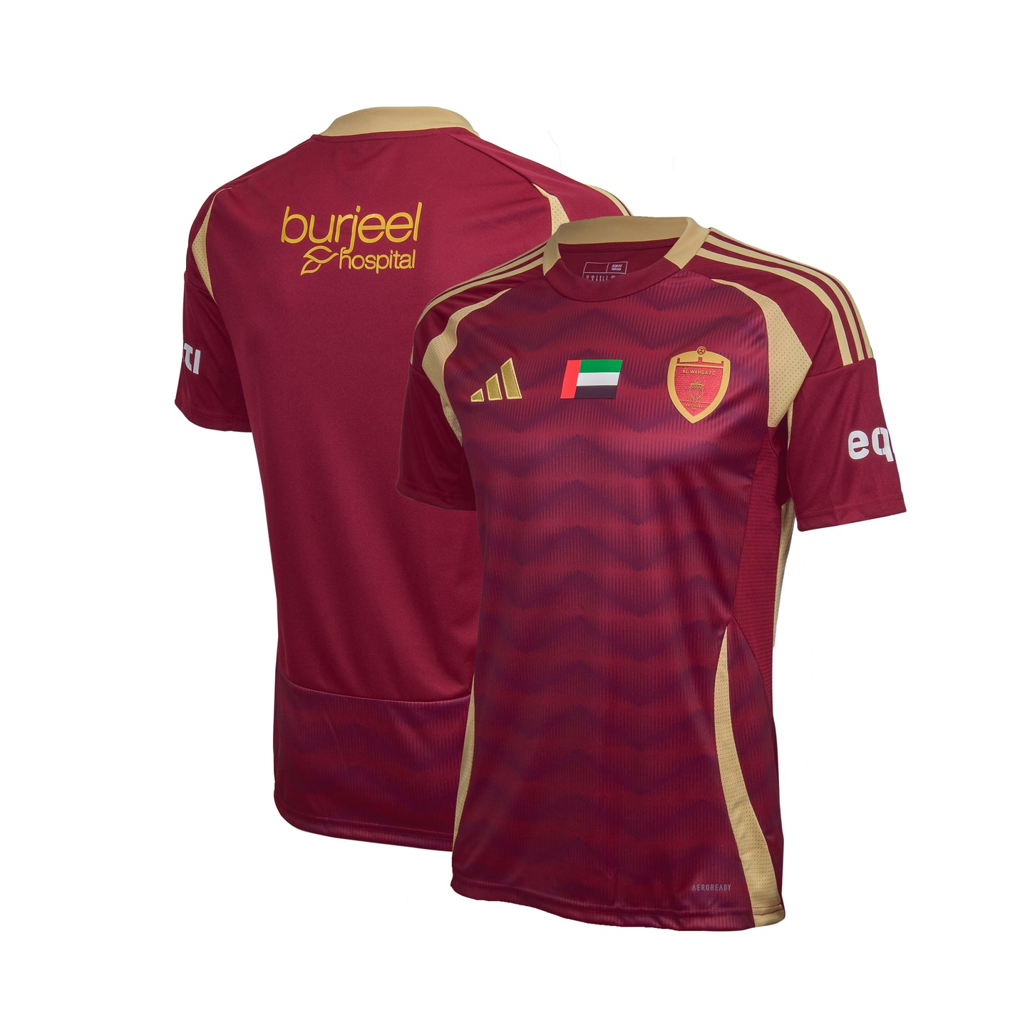 Al Wahda FC Kids Jersey Home Adidas 2024-2025