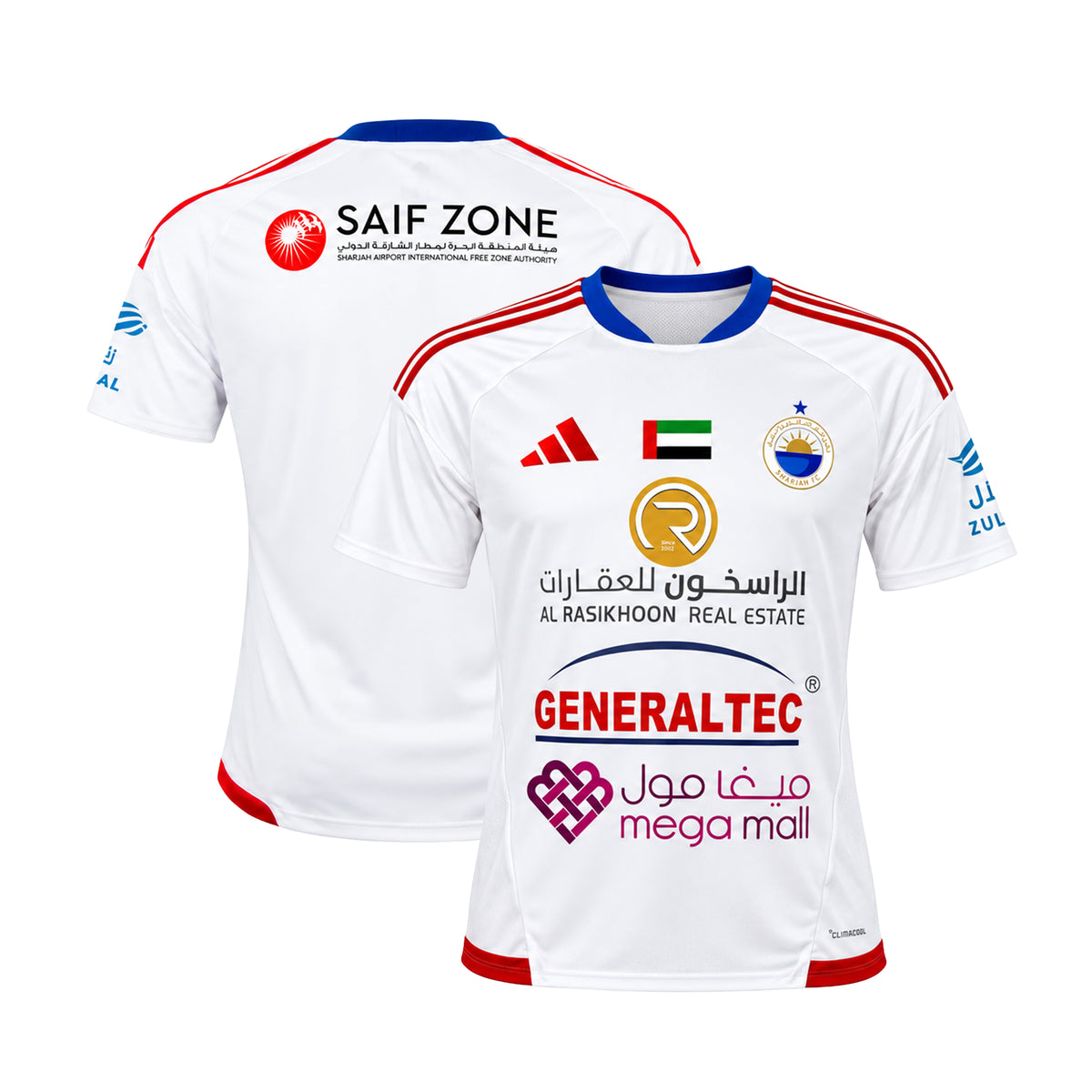 Sharjah FC | Adult Home Jersey  | Adidas | 2026-2027