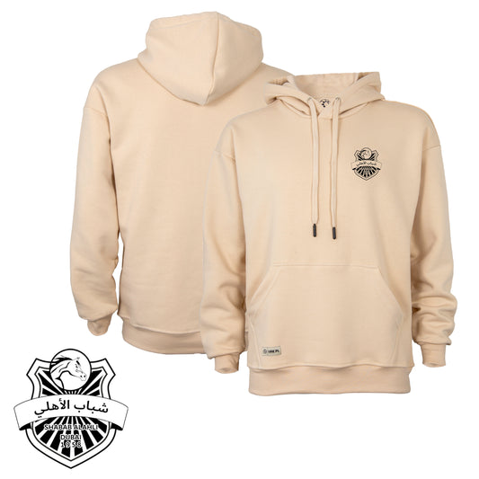 Shabab Al Ahli FC - Hoodie Adult (Beige)