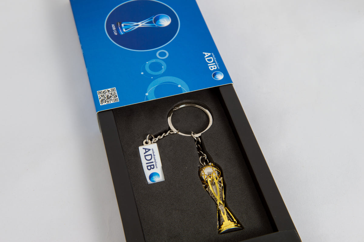 ADIB Cup Trophy Keychain