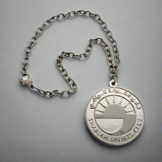 Sharjah FC - Car Pendant SILVER