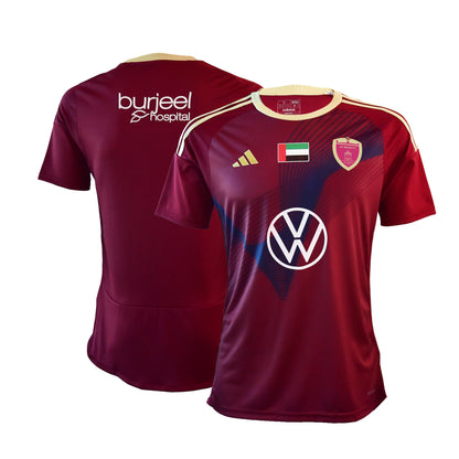 Al Wahda FC Adult Jersey Maroon Adidas Adult 2023-2024