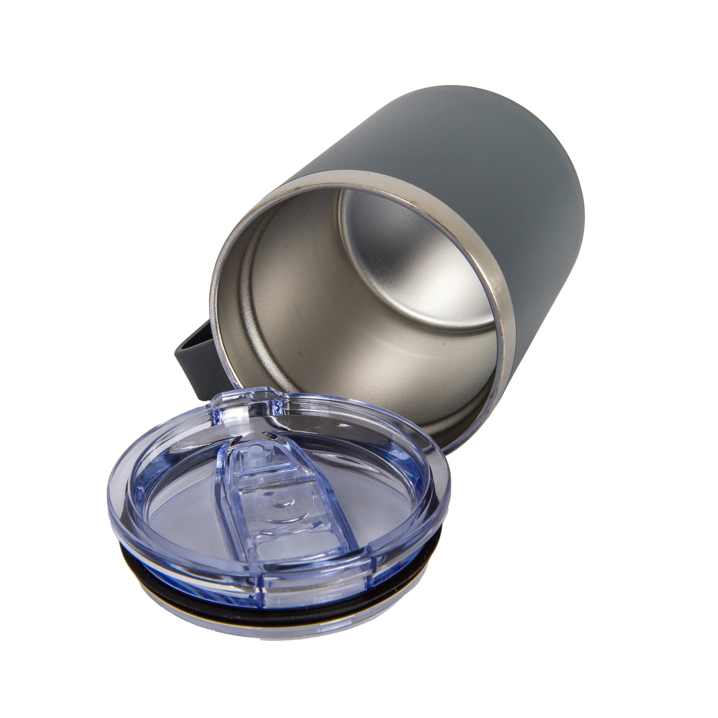 UAE PL Gray Stainless Steel Coffee Mug 360 ML with Cover